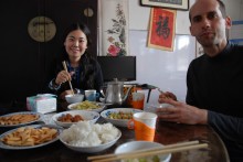Repas dans les Hutong